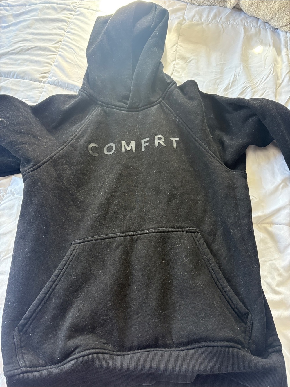 COMFRT Black Pullover Hoodie - Women's Cozy Sweatshirt